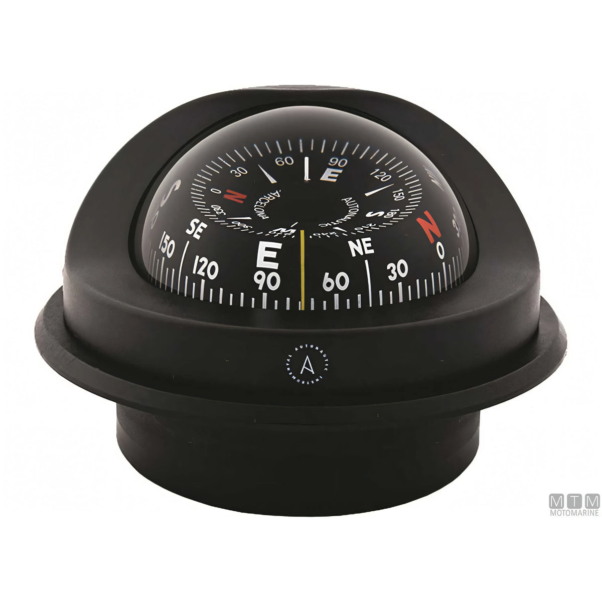 Bussola Autonautic C15/150 rosa 100mm nera — Nera