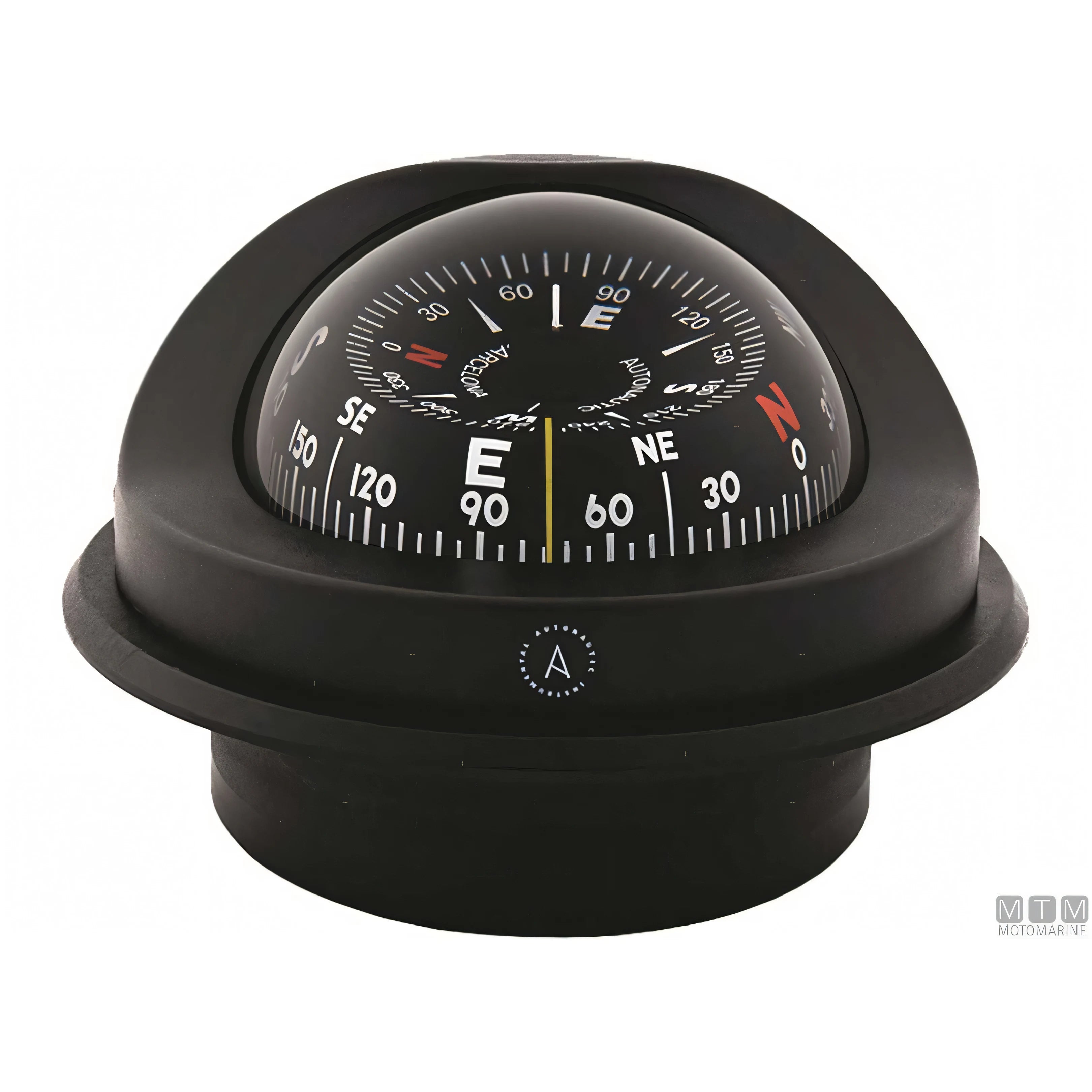 Bussola Autonautic C15/150 rosa 100mm nera — Nera