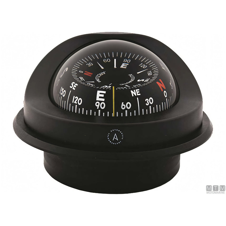 Bussola Autonautic C15/150 rosa 100mm nera — Nera