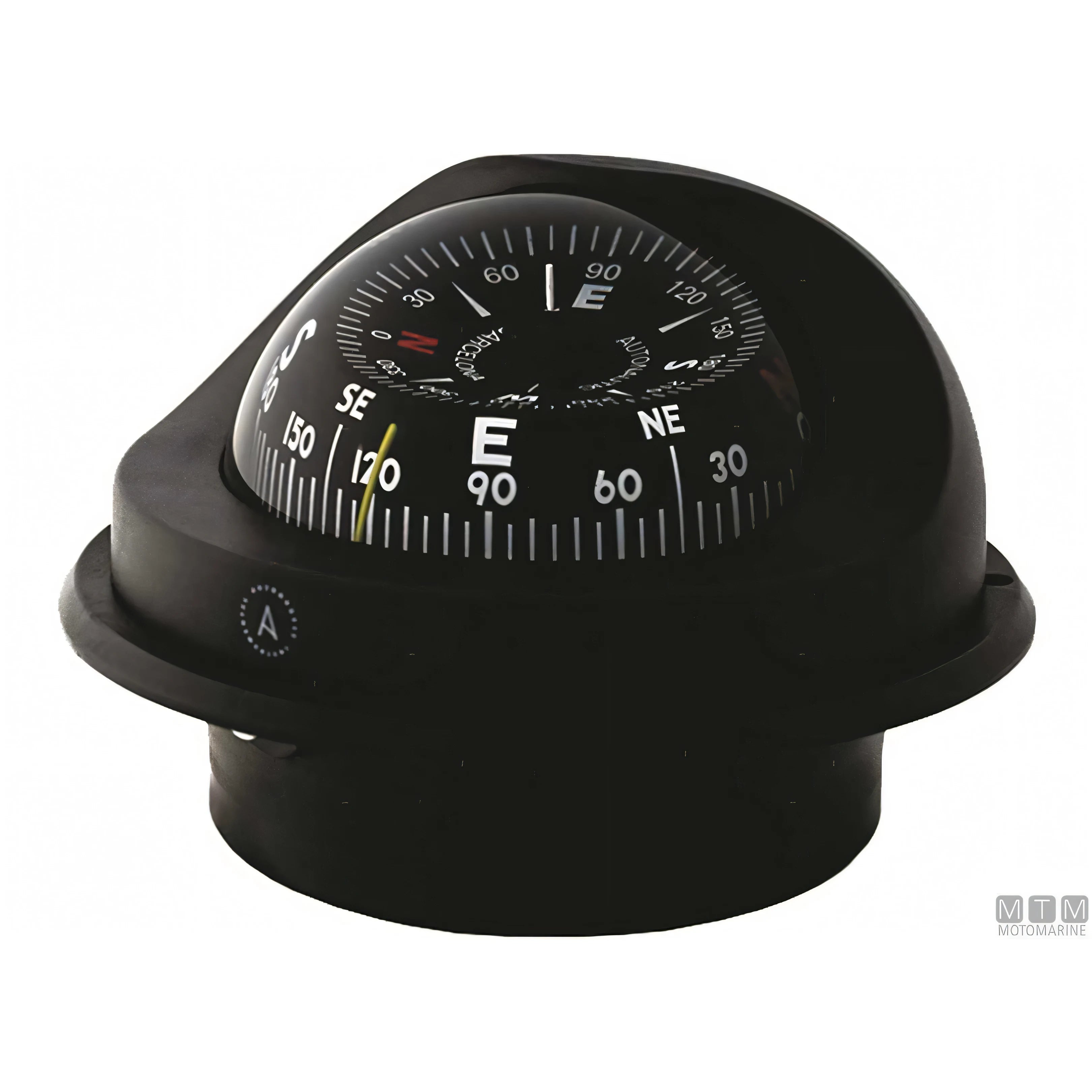 Bussola Autonautic C15/150 rosa 100mm nera — Nera