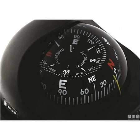 Bussola Autonautic C15/150 rosa 100mm nera — Nera