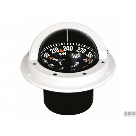 Riviera Zenith BZ1 bussola nautica magnetica — Normale - Bianca
