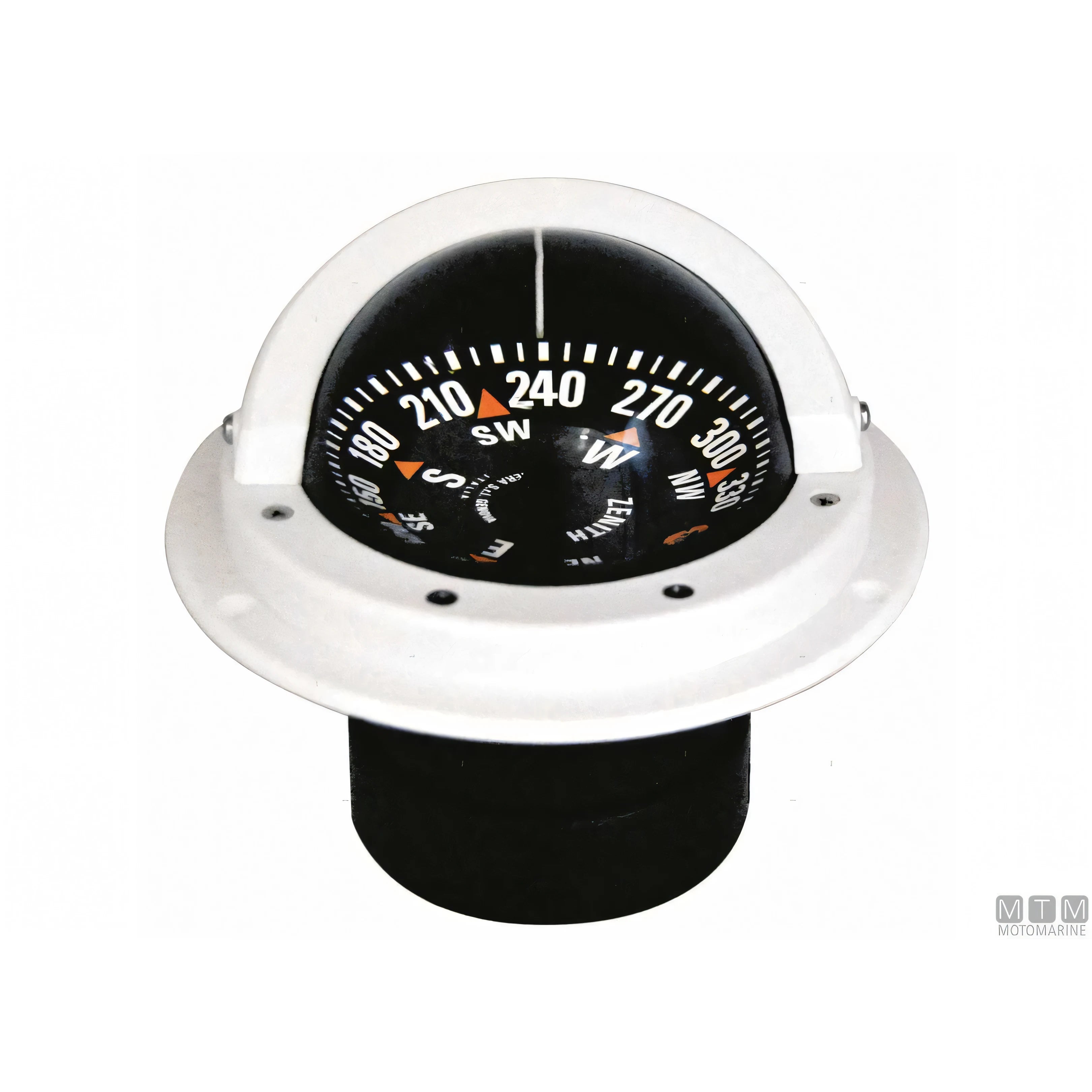 Riviera Zenith BZ1 bussola nautica magnetica — Alta velocità - Bianca