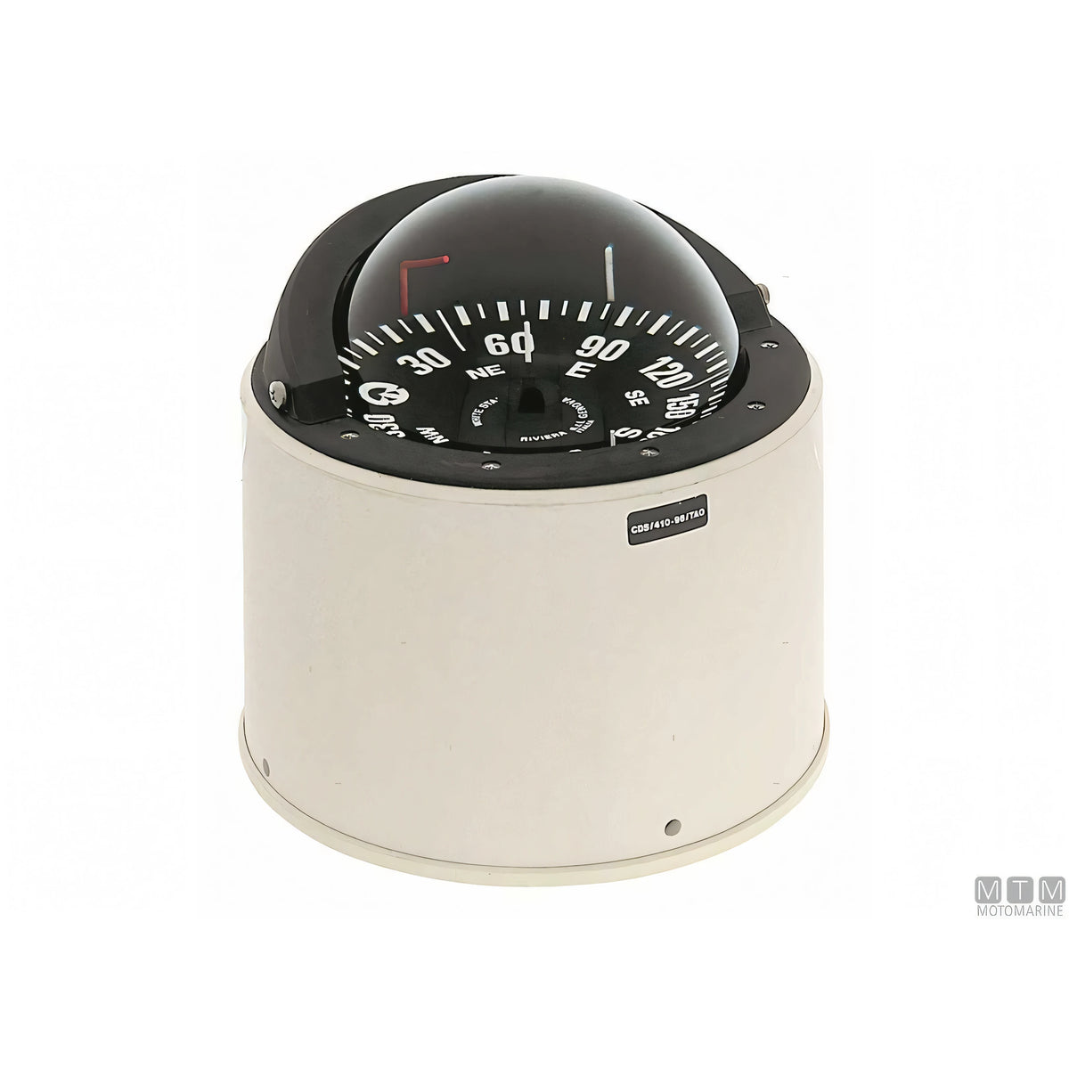 Bussola nautica Riviera White Star BW4 — HS Nera
