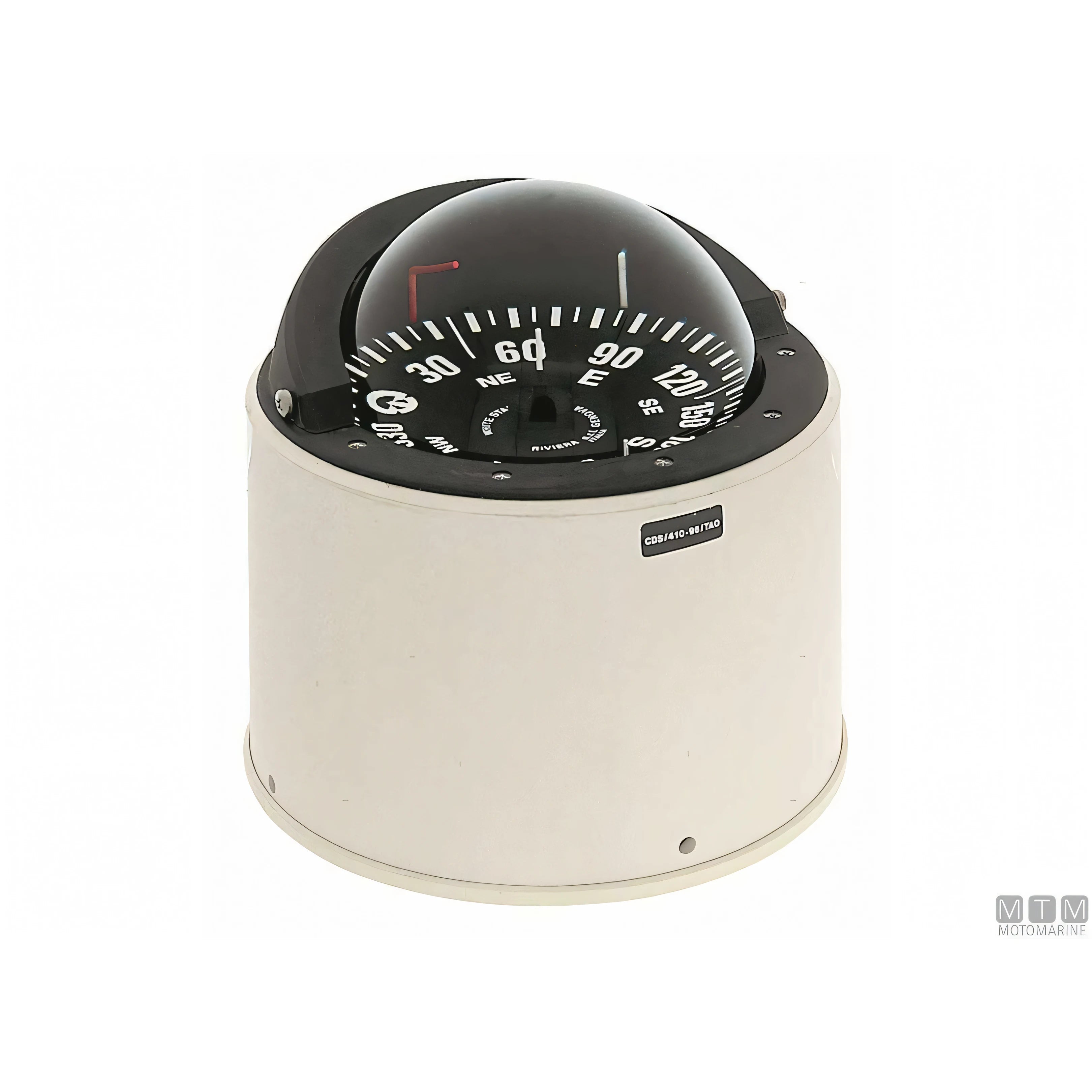 Bussola nautica Riviera White Star BW4 — HS Nera