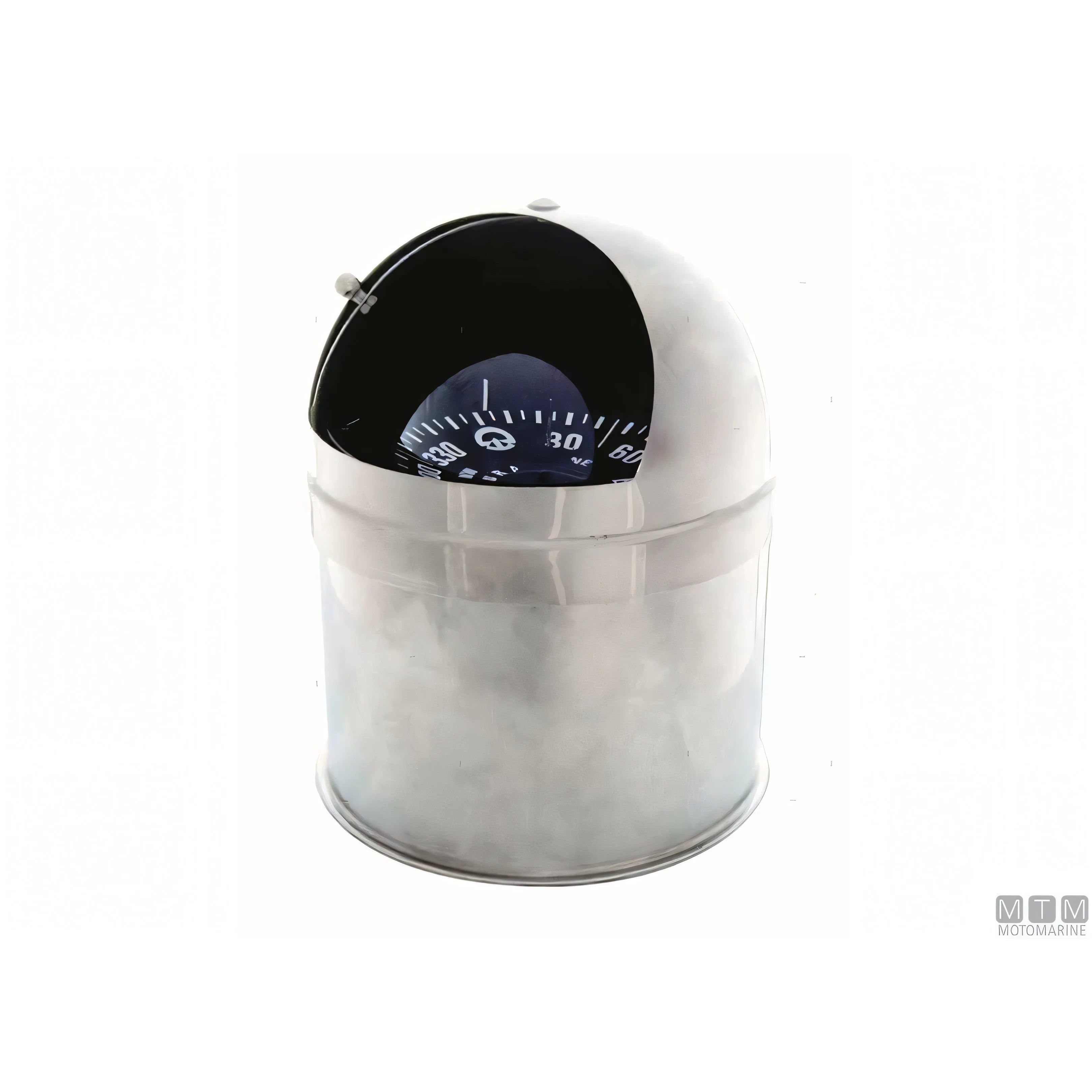Bussola Riviera White Star B6W6 in acciaio inox — Rosa 5° - Inox