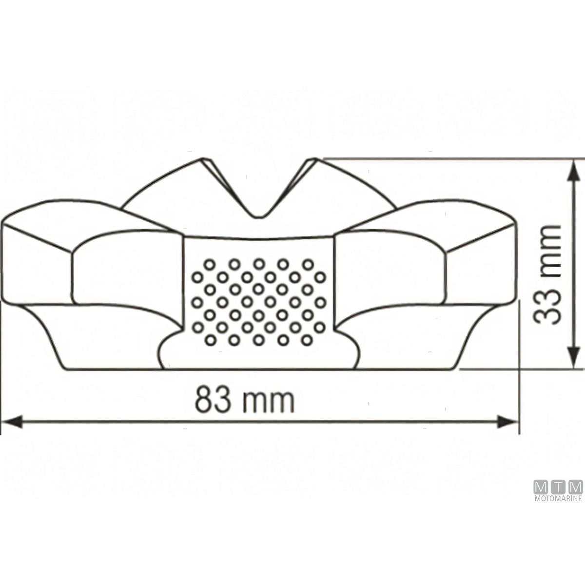 Plastimo bussola da rilevamento Iris 50 — Gialla