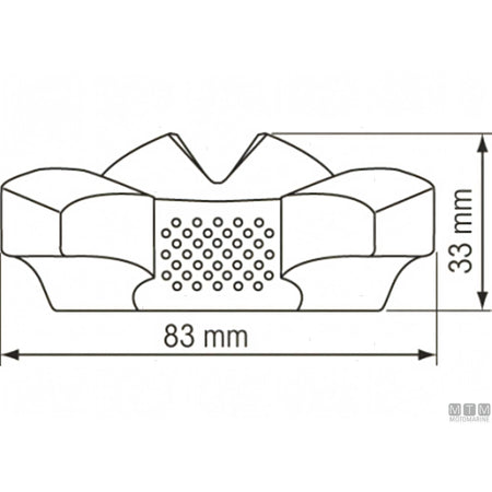 Plastimo bussola da rilevamento Iris 50 — Gialla