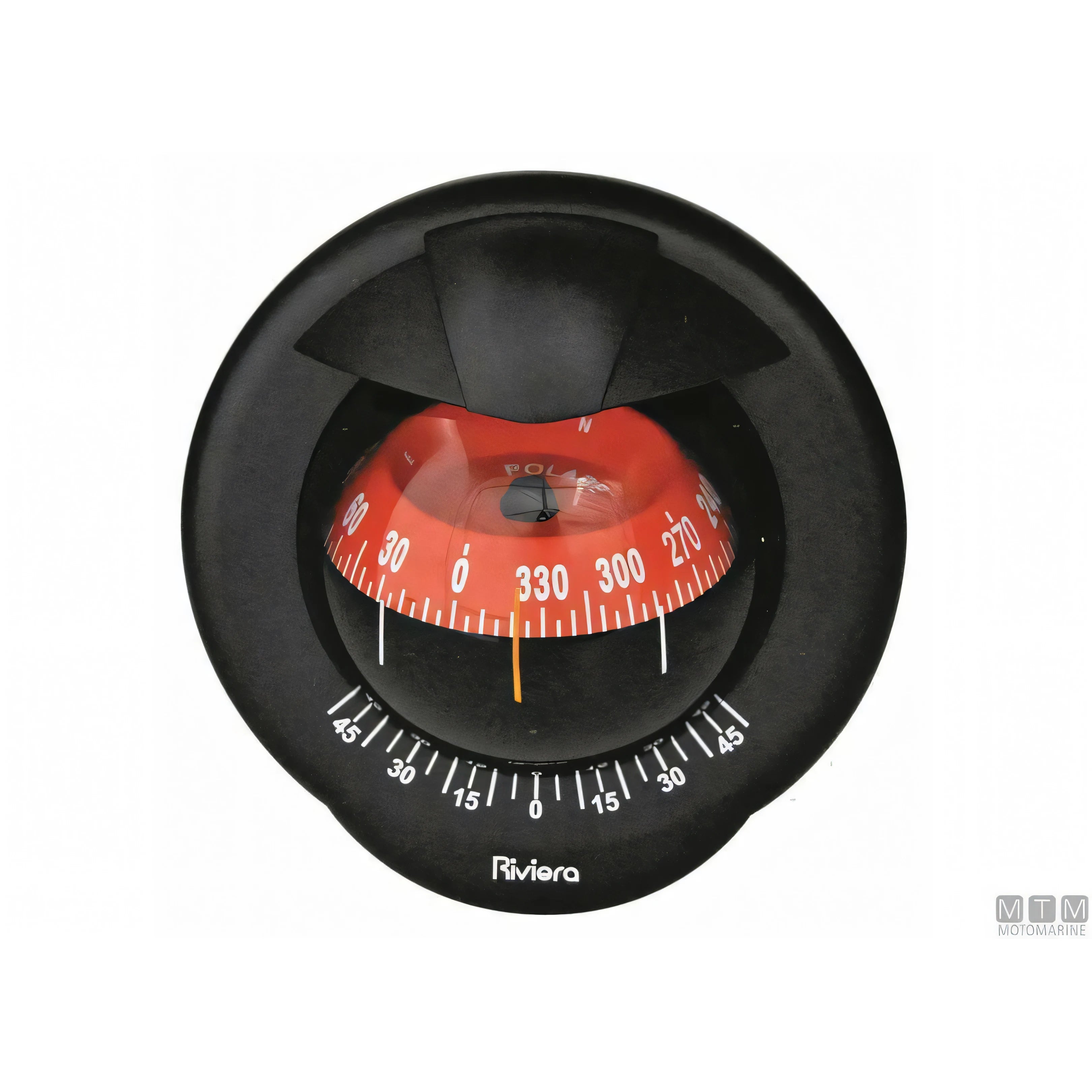 Riviera Pegasus 4-BP2 bussola verticale — Cornice Nera, Rosa Nera