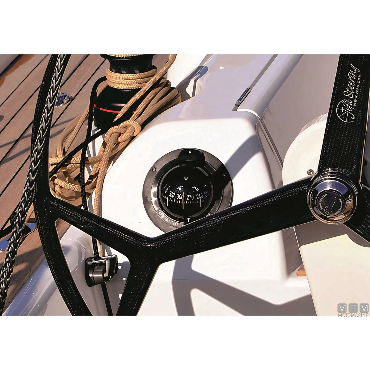 Riviera Pegasus 4-BP2 bussola verticale — Cornice Nera, Rosa Nera