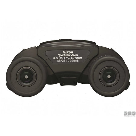 Binocolo Nikon Sportstar Zoom 8-24x25 con oculari in gomma — 8-24x25