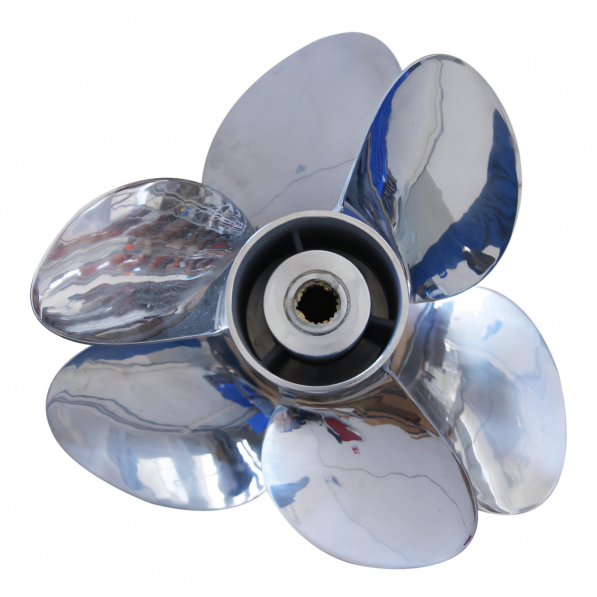 Solas elica Duoprop serie C in acciaio inox lucido