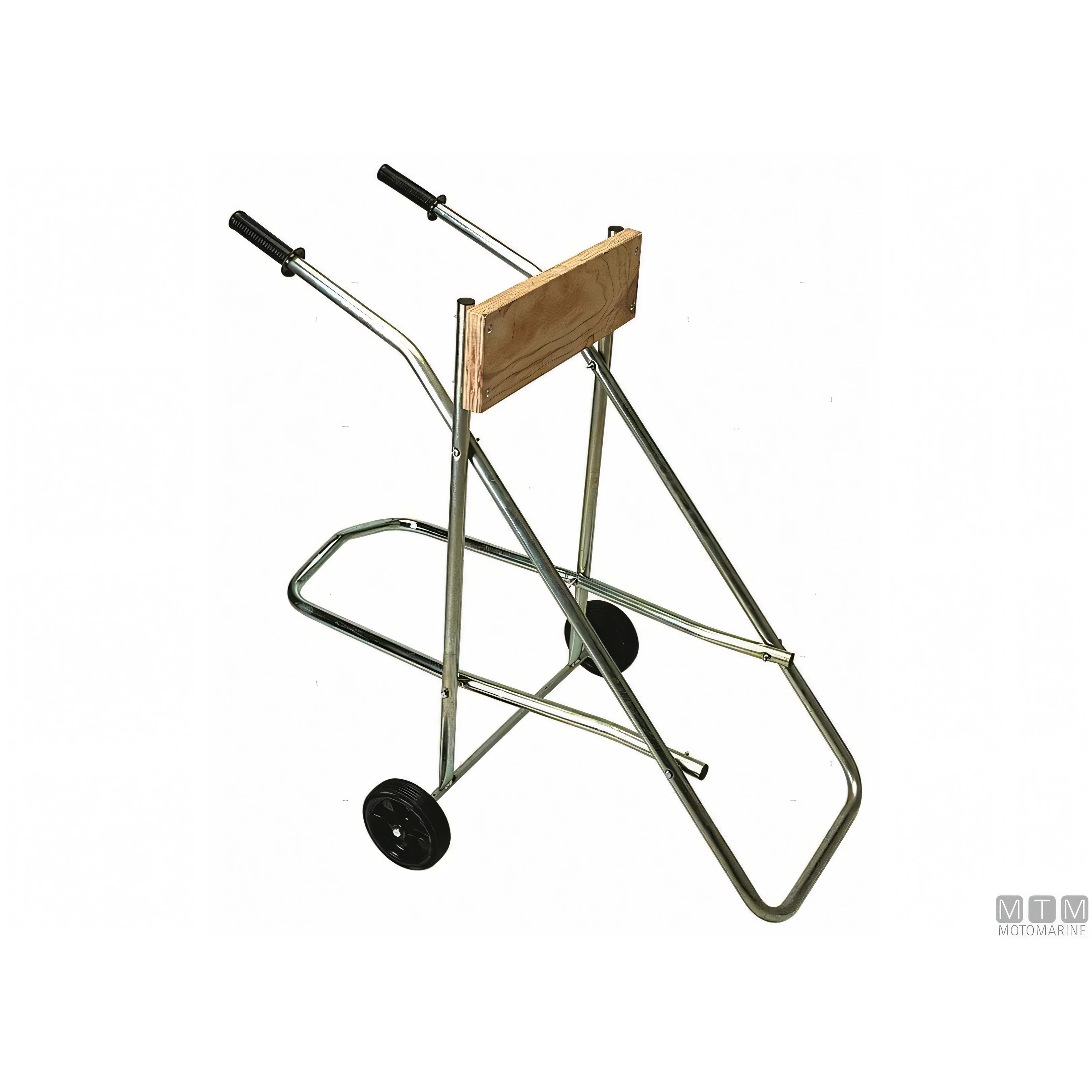 Motomarine Cavalletto Porta Motore su Ruote — H 90 cm