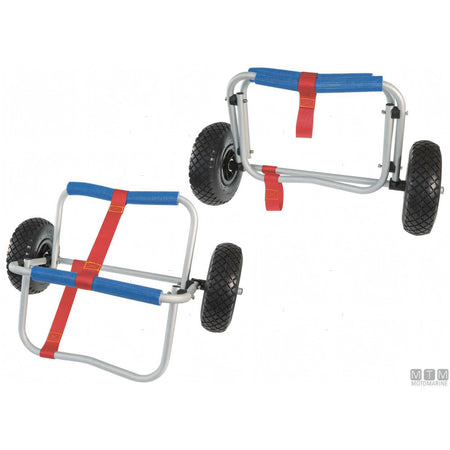 Motomarine carrello porta canoe con cinghie di serraggio — 2,8 Kg.