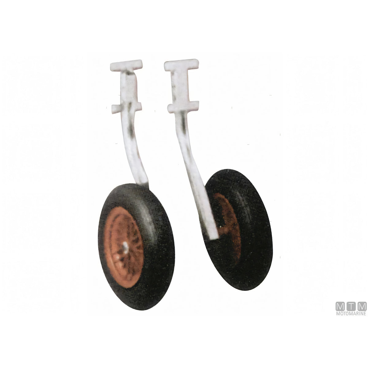 Motomarine ruote alaggio di poppa in acciaio inox — 150 Kg