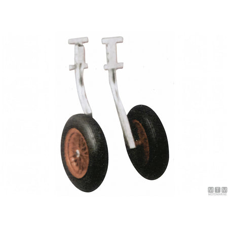 Motomarine ruote alaggio di poppa in acciaio inox — 150 Kg