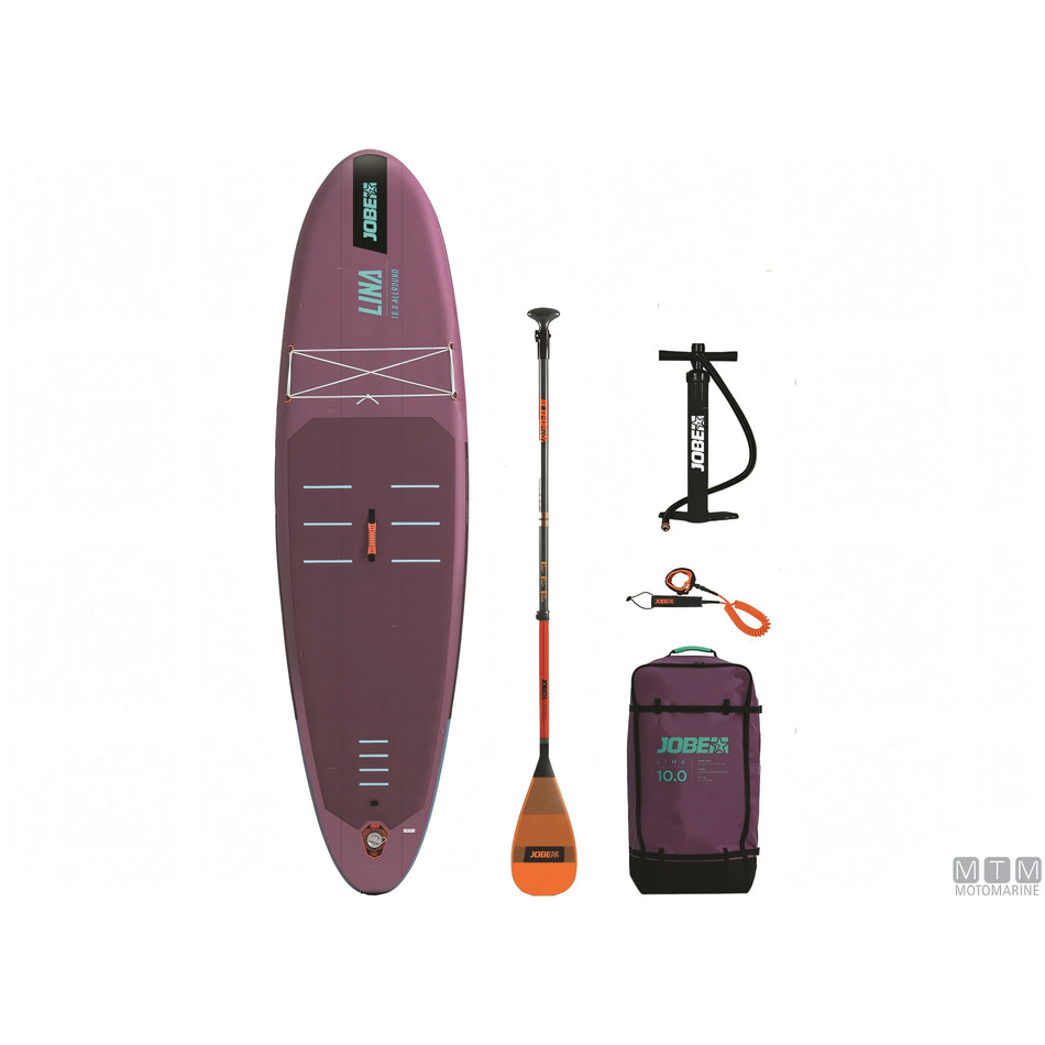 Jobe Aero Lite Lina 10.0 tavola SUP gonfiabile Nylon PVC — 305 x 81 x H15 cm