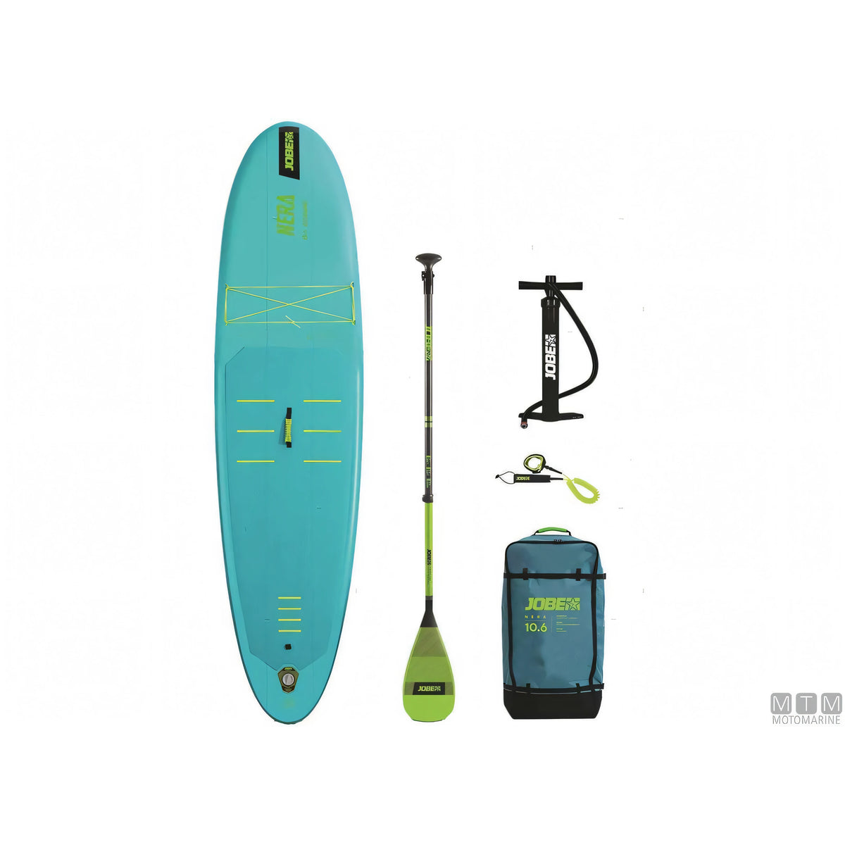 SUP gonfiabile Jobe Aero Lite in Nylon e PVC nero — 10.6