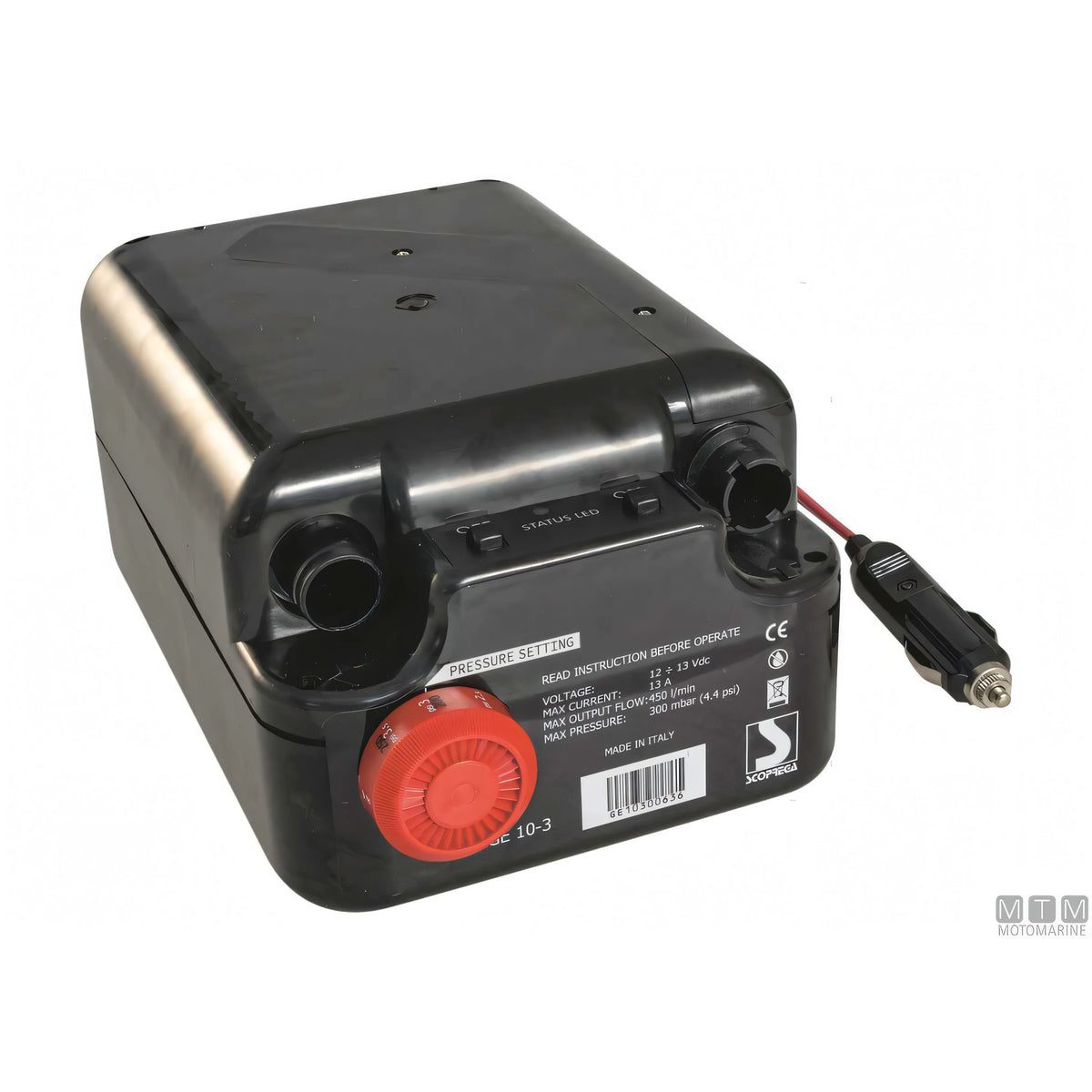 Gonfiatore elettrico Scoprega GE 10-8 12V — GE 10-8 800mbar