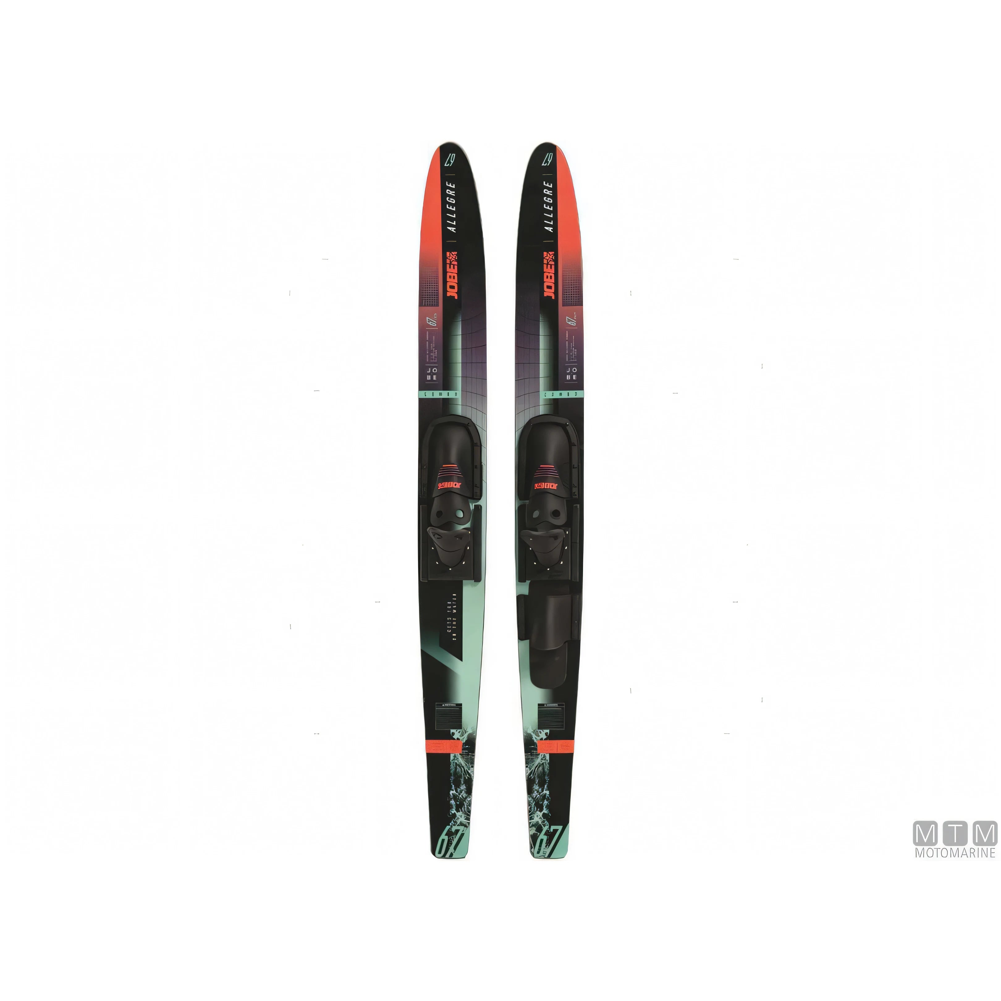 Jobe Sci d'Acqua Allegre Combo — Rosso
