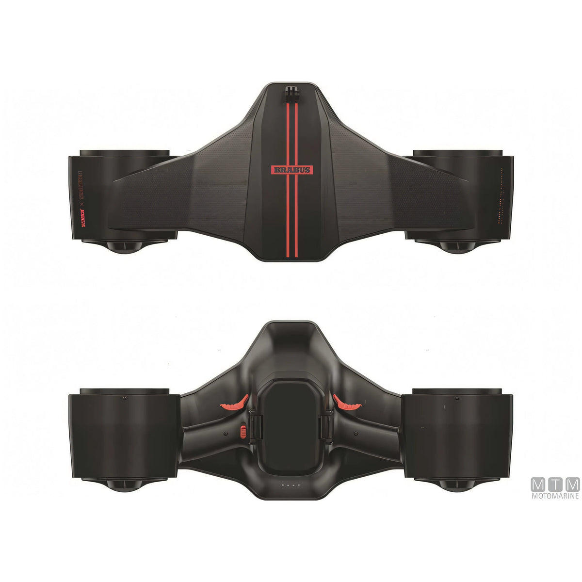 Jobe Brabus Shadow seascooter subacqueo — Package completo