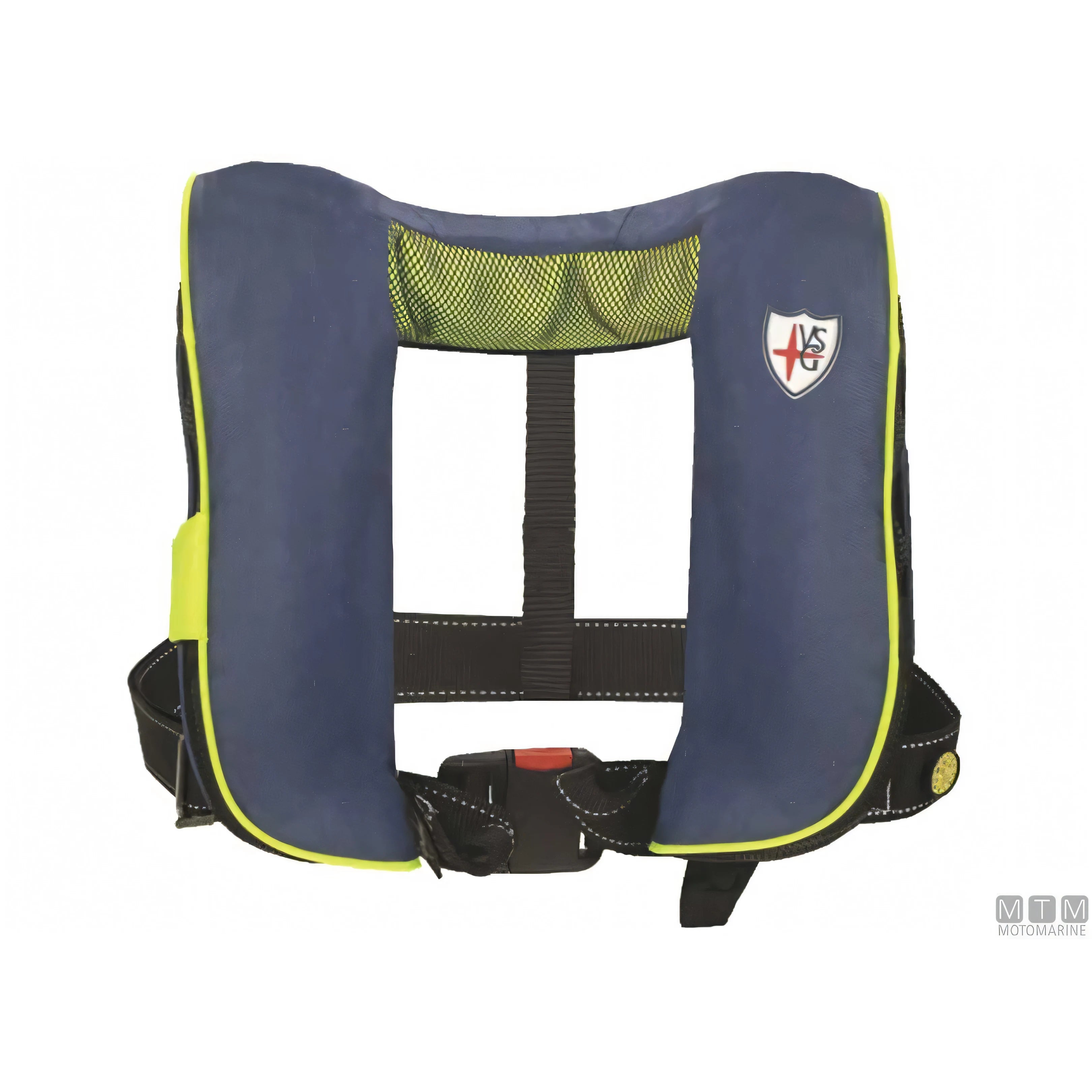 Veleria San Giorgio Giubbotto di Salvataggio Gonfiabile VSG Skipper 150N Evo Blu — Giubbotto 150N Blu