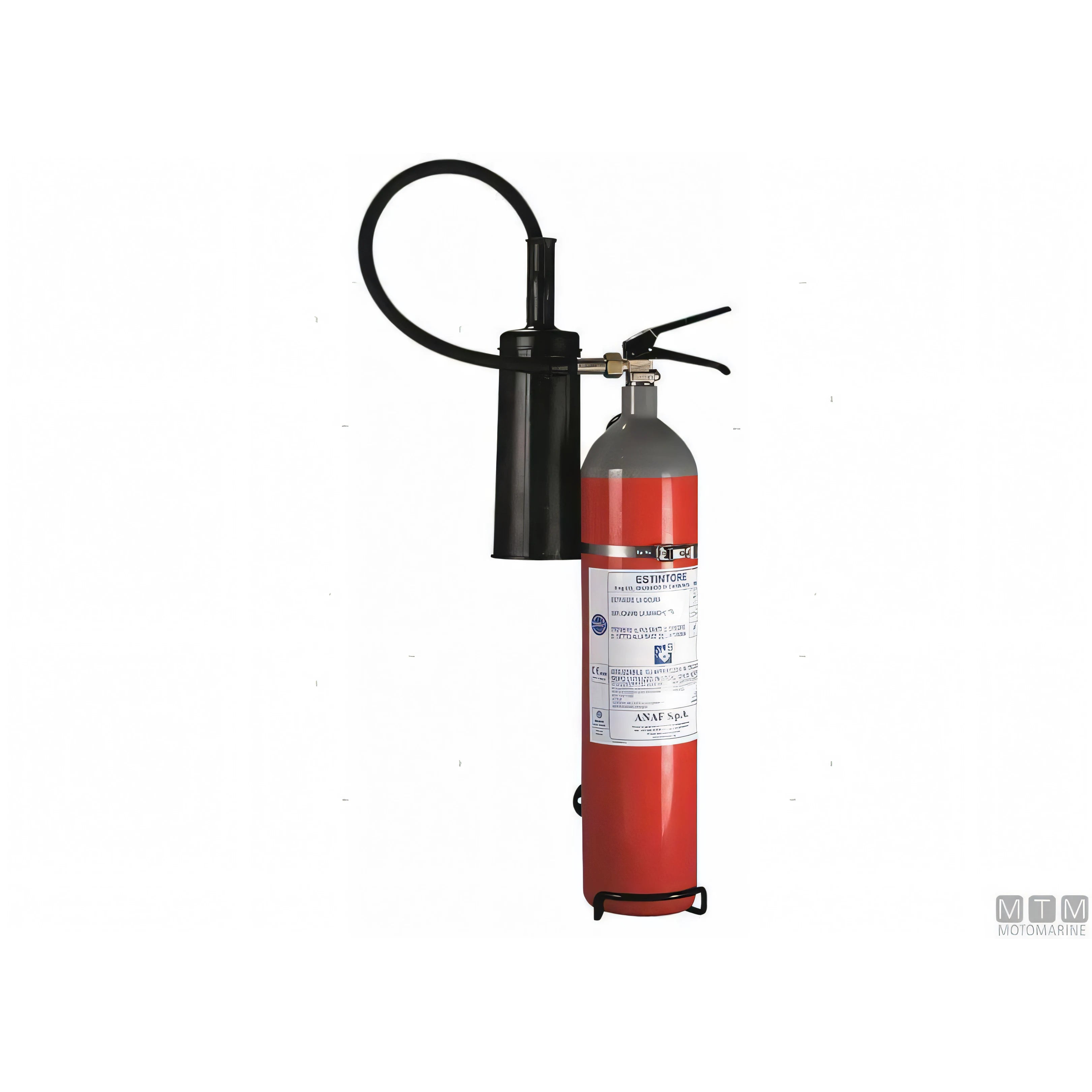 Motomarine estintore CO2 MED certificato CE — CS2-AB 2 Kg