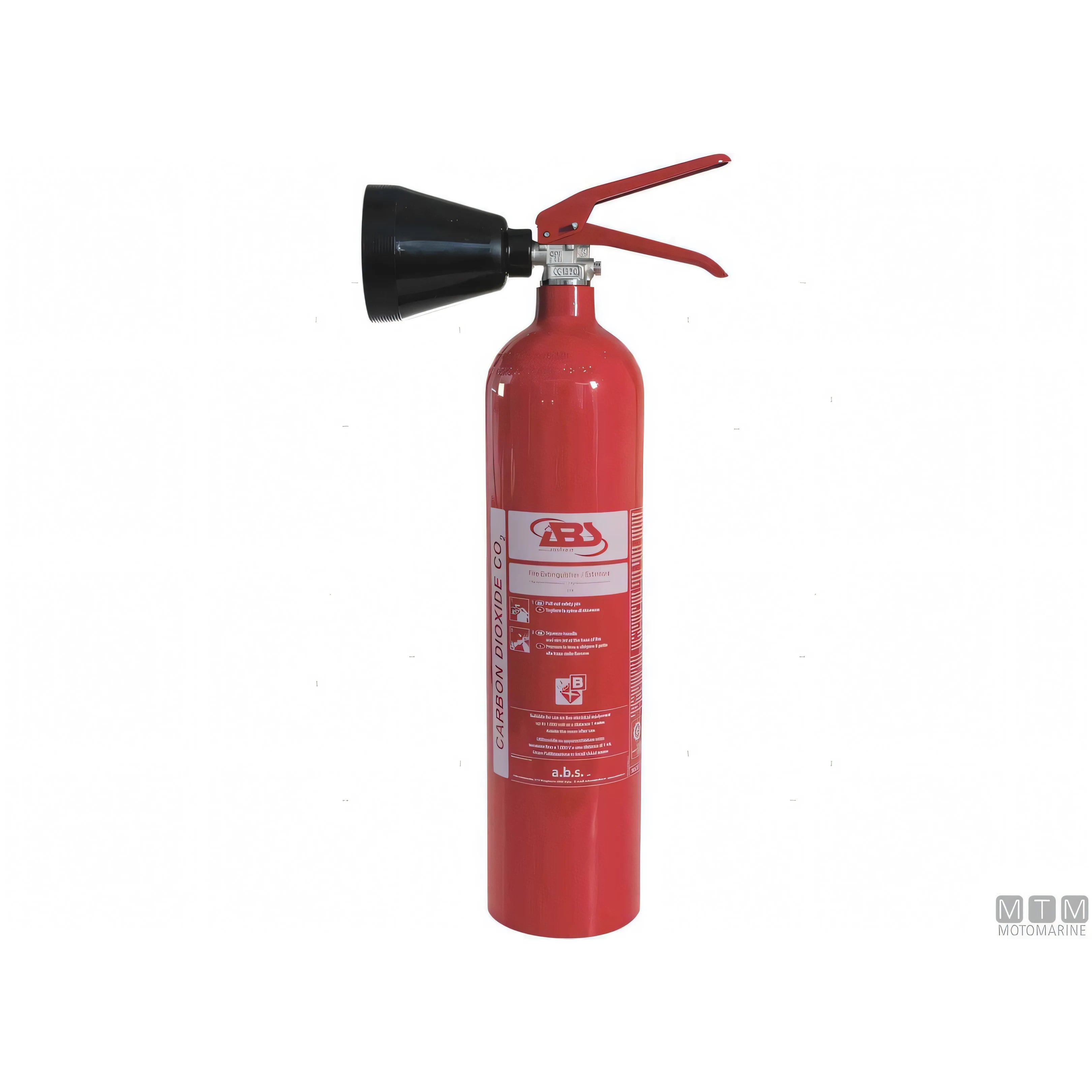 Motomarine estintore CO2 MED certificato CE — CS2-AB 2 Kg