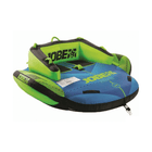 Ski Tube JOBE BINAR verde e blu, gommone trainabile gonfiabile per 2 persone con seduta rialzata | Onautica