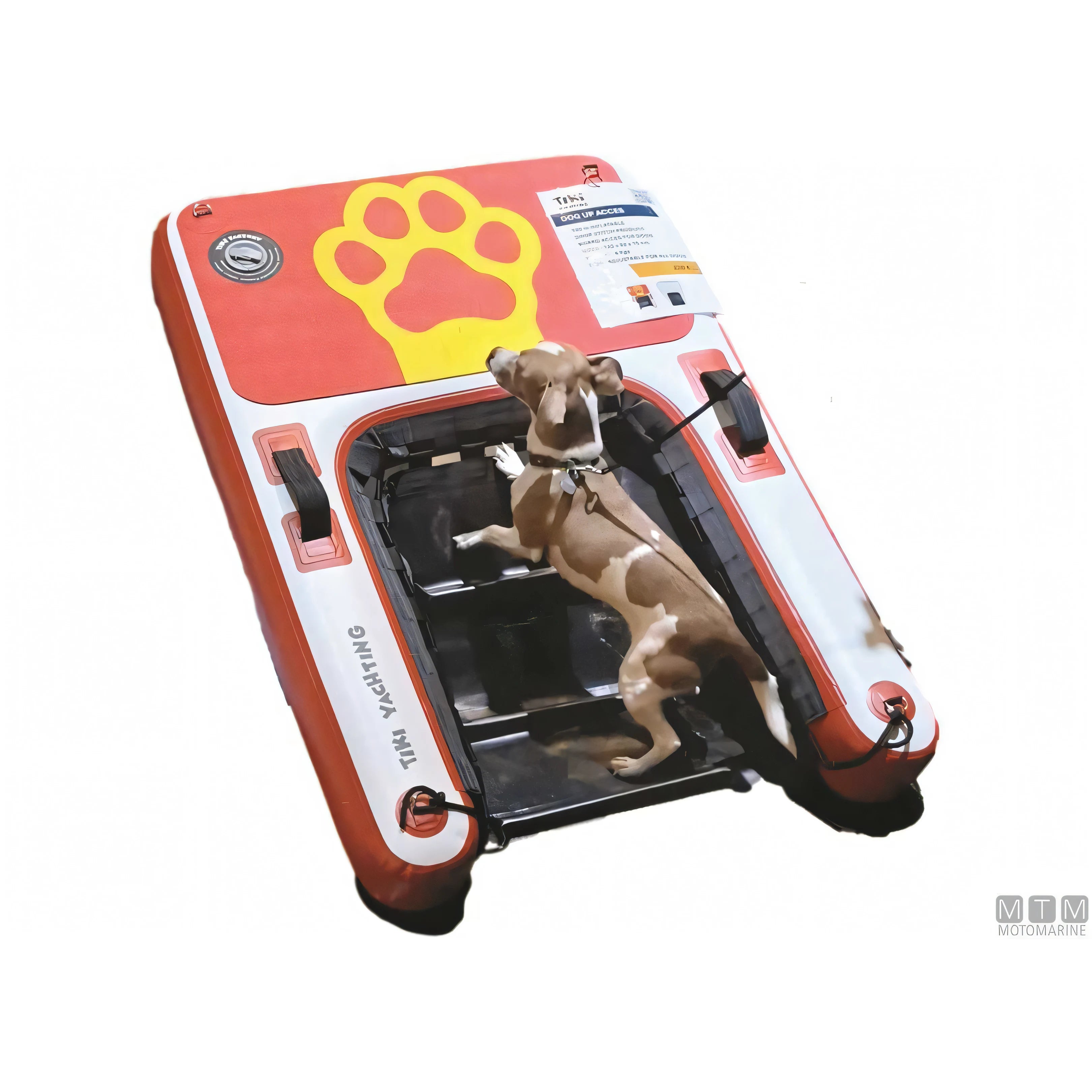 Scaletta gonfiabile per cani Tiki Yachting in EVA — 122x82 cm
