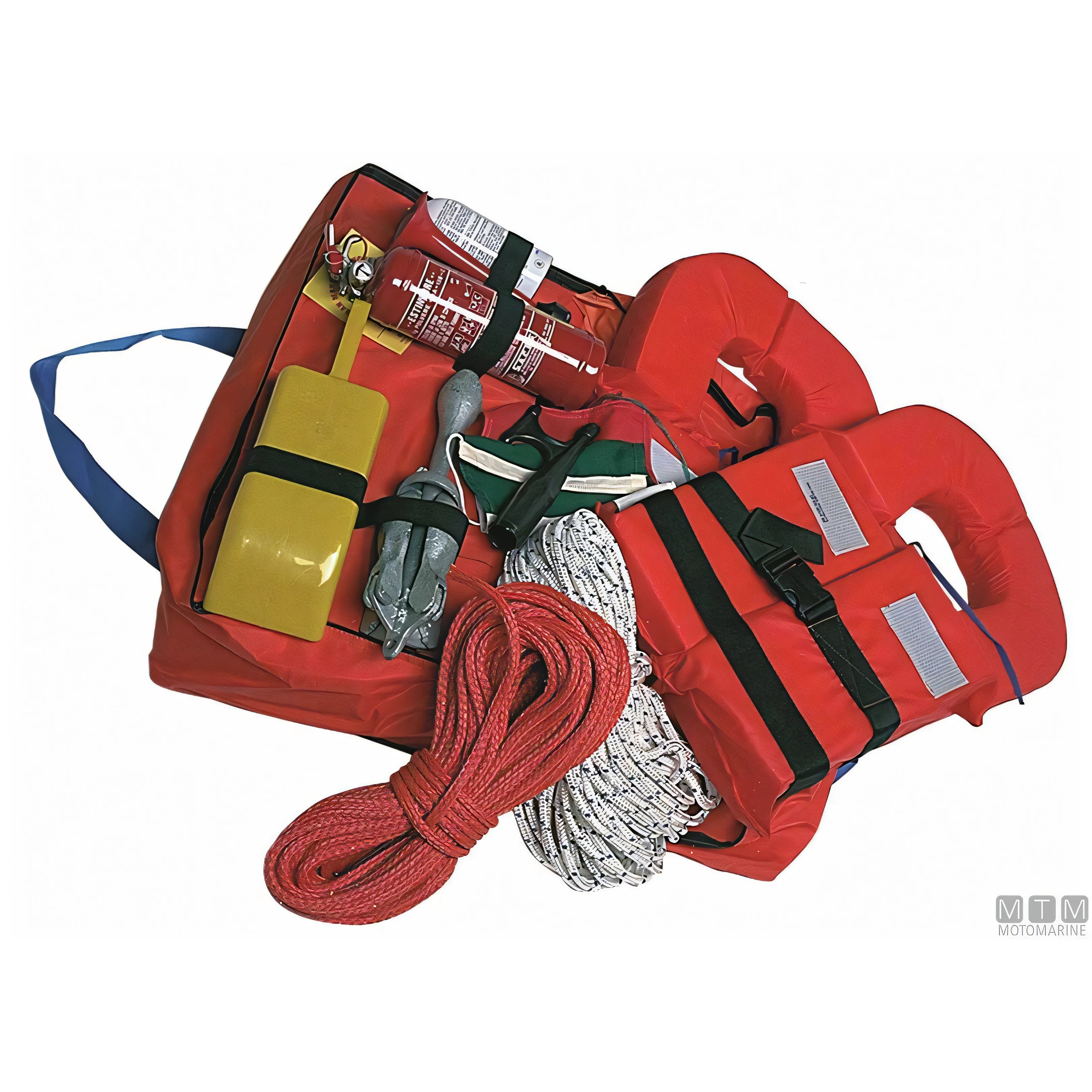 Motomarine borsa dotazioni di sicurezza nautica — 4 persone - entro 6 miglia