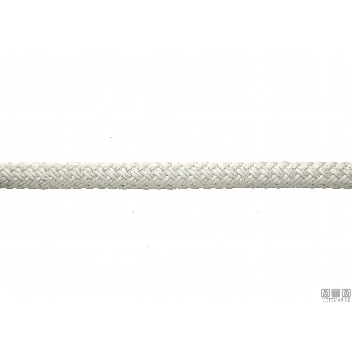 Motomarine Treccia Ormeggio 16 Fusi Poliestere — Bianca
