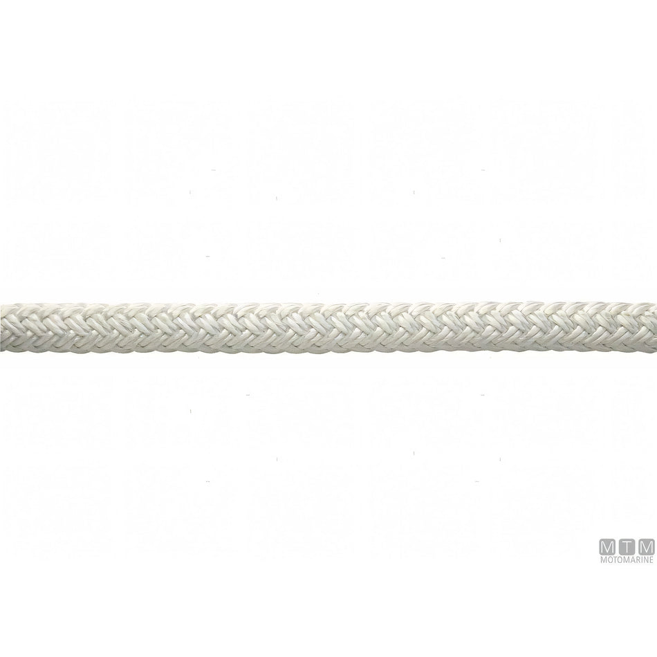 Motomarine Treccia Ormeggio 16 Fusi Poliestere — Bianca