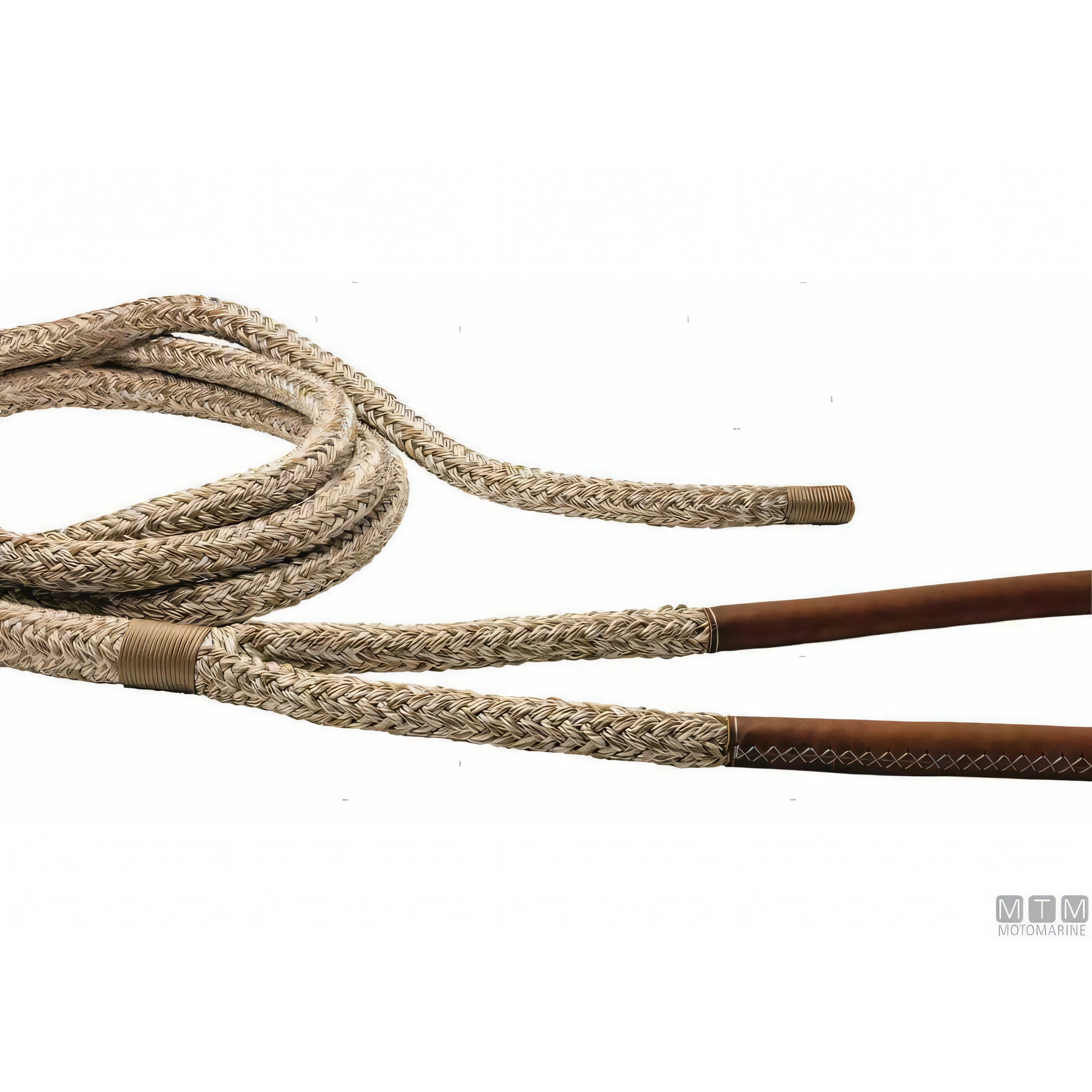 Treccia da Ormeggio Custom in Poliestere HT con Gassa Rinforzata Ø 24 mm — Classica · Gassa rinforzata · 16 m