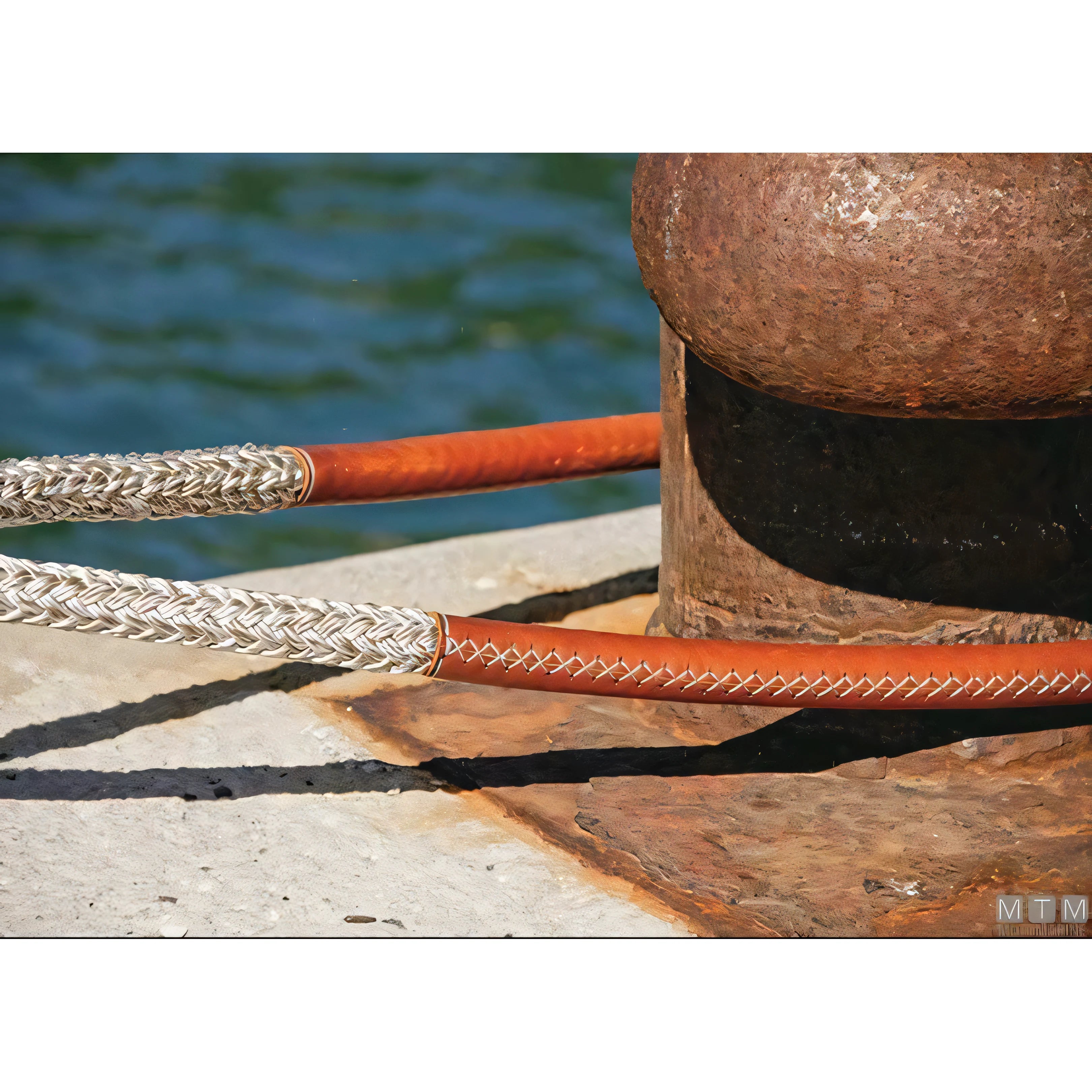 Treccia da Ormeggio Custom in Poliestere HT con Gassa Rinforzata Ø 24 mm — Classica · Gassa rinforzata · 16 m