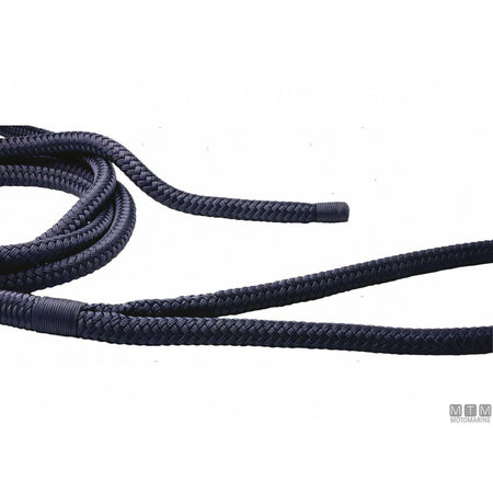 Motomarine Treccia Ormeggio Poliestere HT gassa rinforzata — Blue Navy · Gassa rinforzata · 20 m