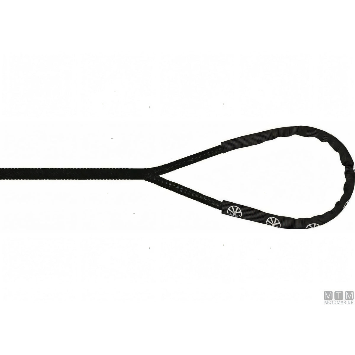 Treccia Liros Handy-Elastic Ø16 mm con Gassa 40 cm — Nera Ø10mm 6m