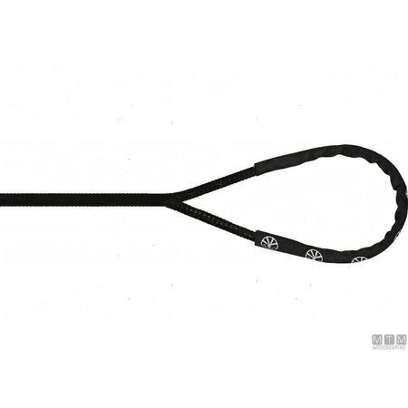 Treccia Liros Handy-Elastic Ø16 mm con Gassa 40 cm — Nera Ø10mm 6m
