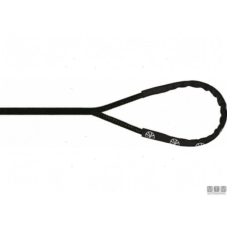 Liros Treccia Ormeggio Handy Protect nera con gassa — 15 m