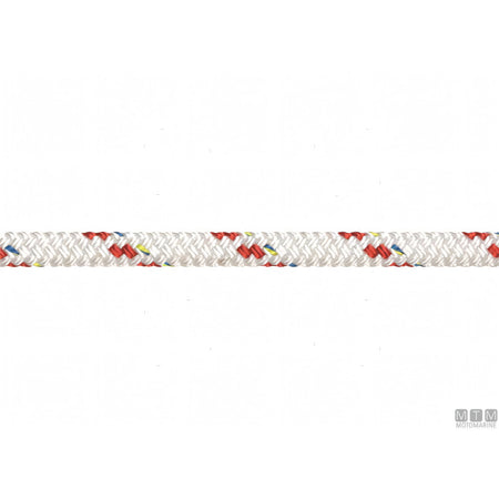Liros scotta Top-Cruising bianca in poliestere con spia colorata — Spia rossa