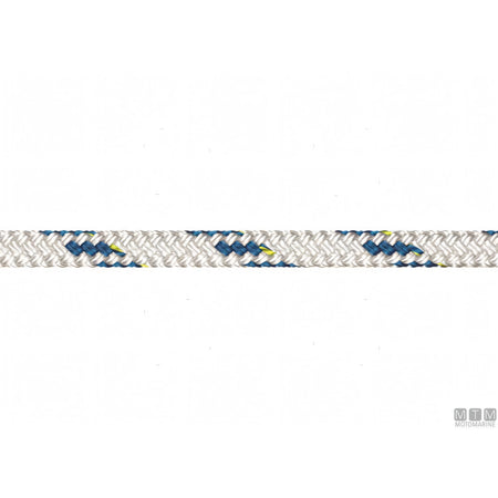 Liros scotta Top-Cruising poliestere bianca con spia colorata — Spia blu