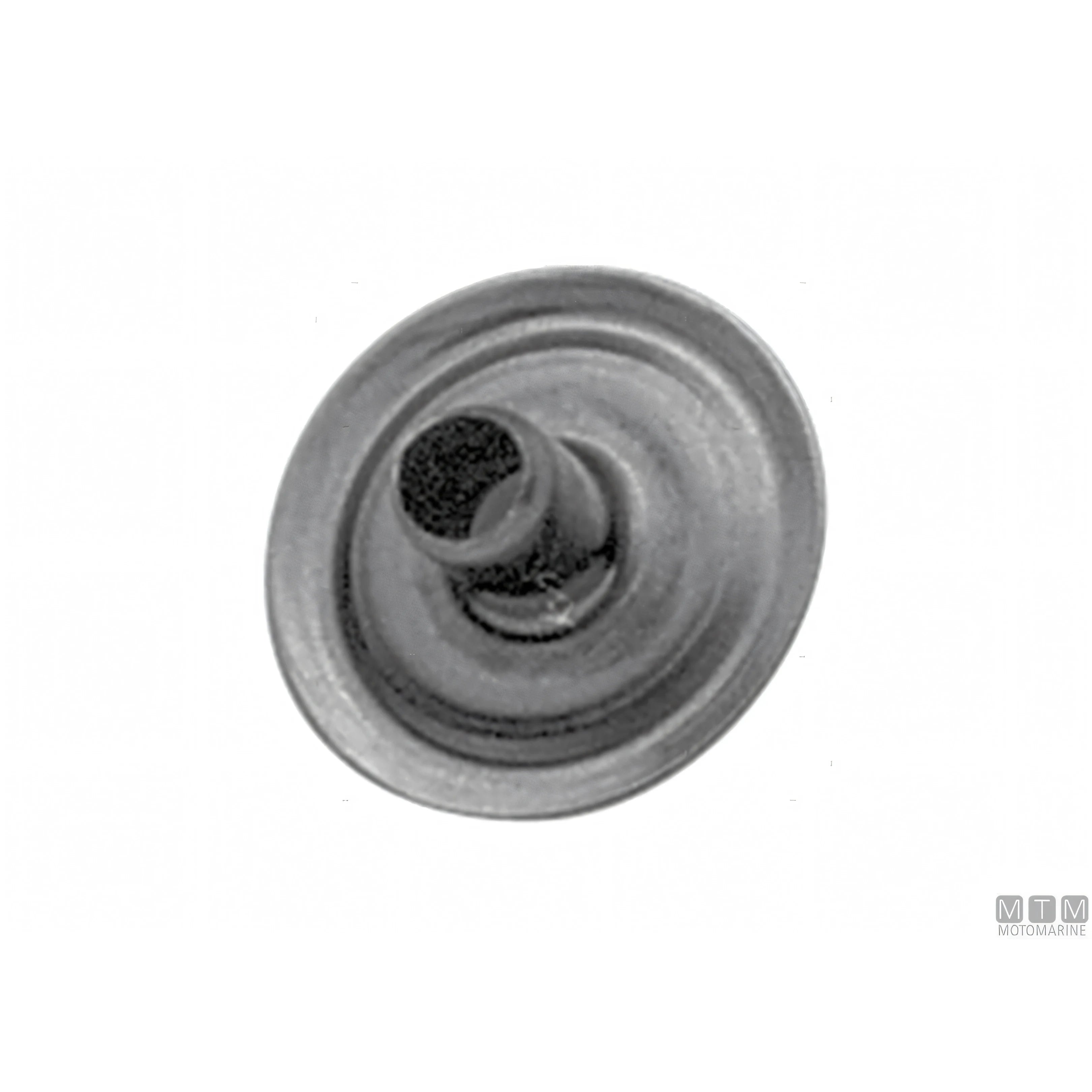 Bottone a pressione in acciaio inox Ø 15 mm — Sotto-base (D)