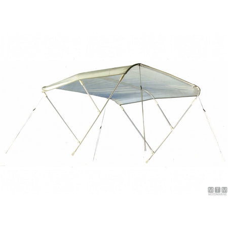 Tessilmare Capottina 3 Archi acciaio inox e tessuto — 150 cm