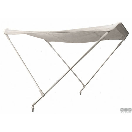 Capottina Motomarine 2 archi bianca — 130 cm