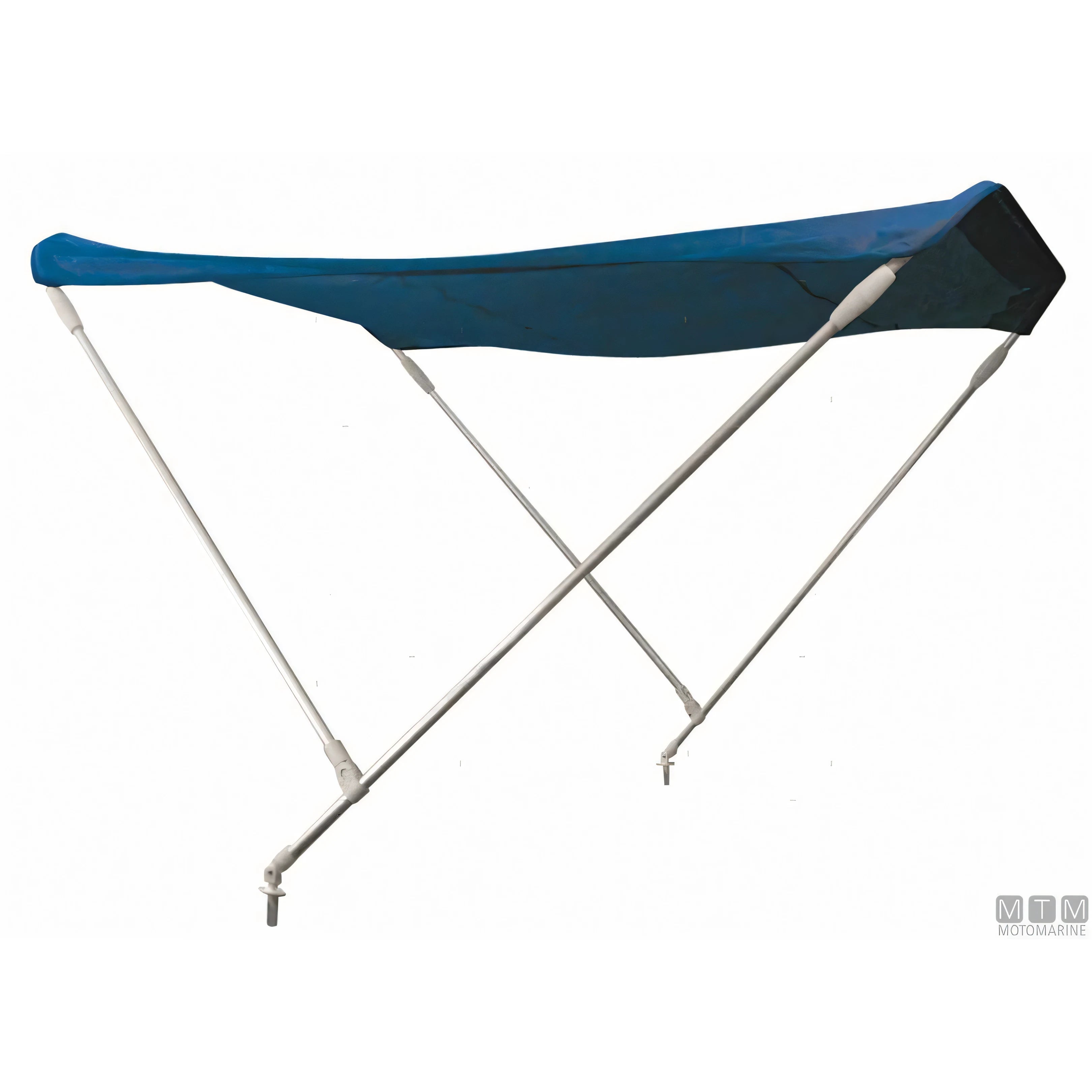 Motomarine capottina tendalino 2 archi blu — 130 cm