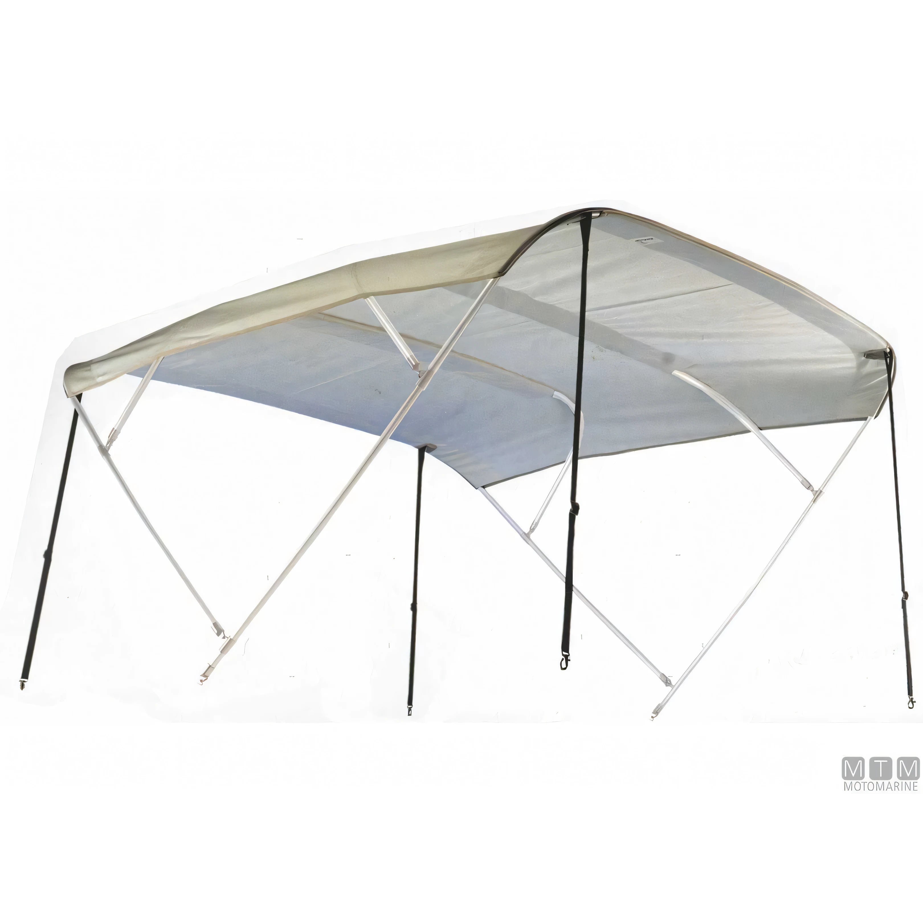 Tessilmare capottina 4 archi Fly per fly bridge — W225 H140 cm