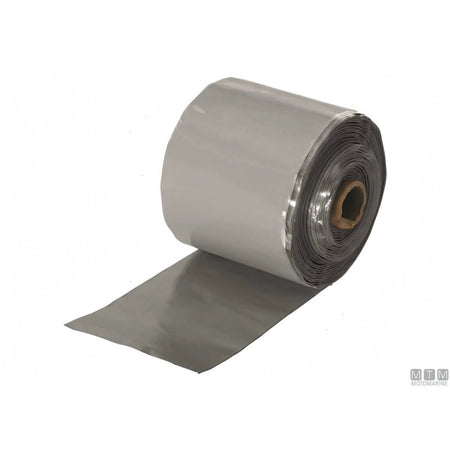 Motomarine nastro termoisolante elastico fibra di vetro e alluminio — 50 mm x 5,5 m