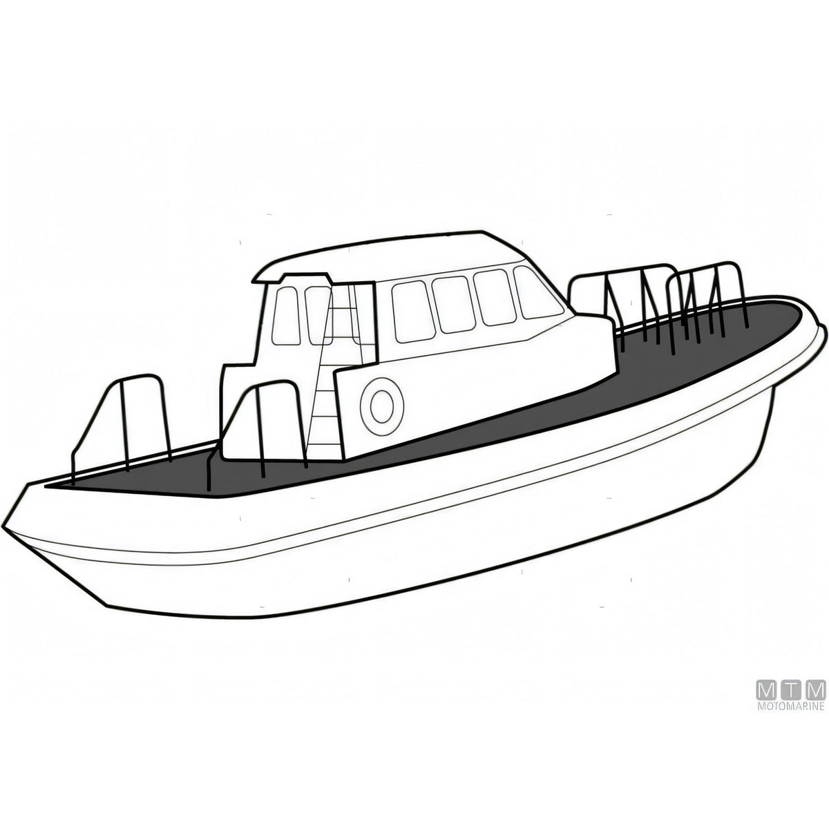 Motomarine piastra antiscivolo TBS21 — vista 3