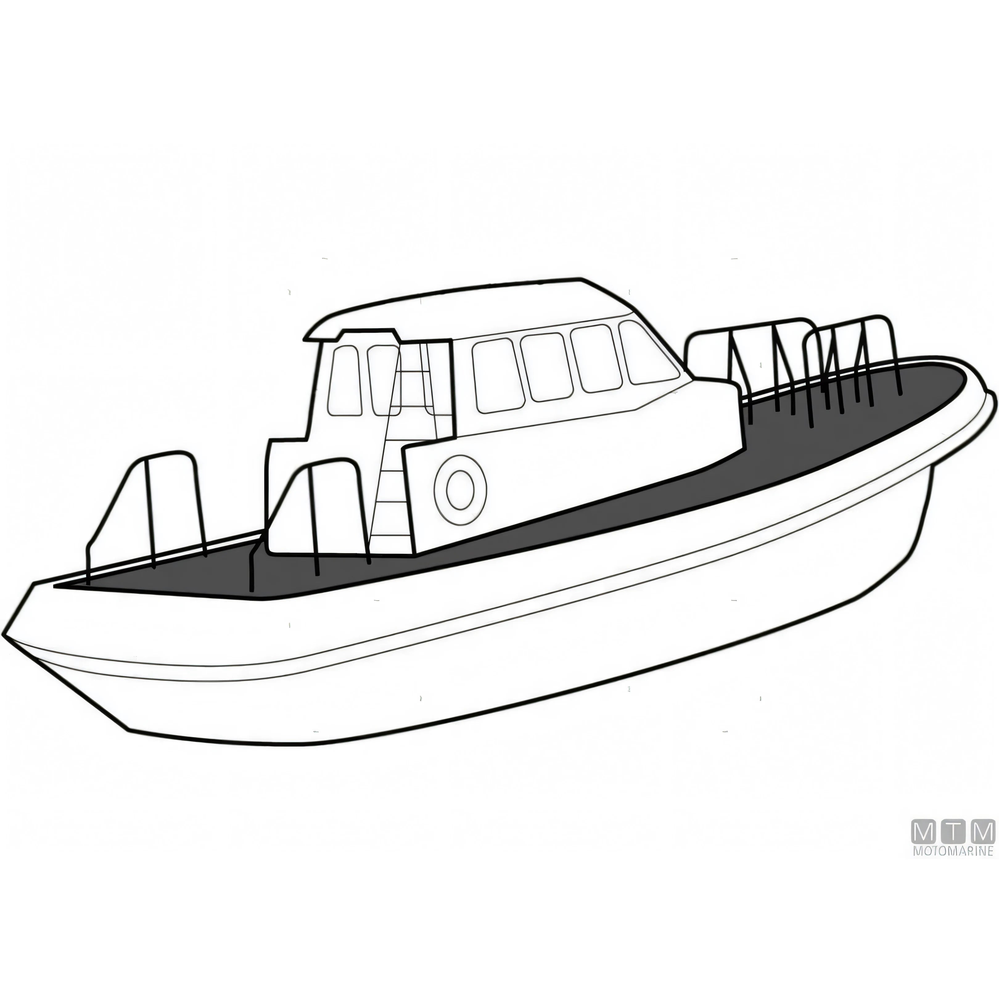 Motomarine piastra antiscivolo TBS21 — vista 3