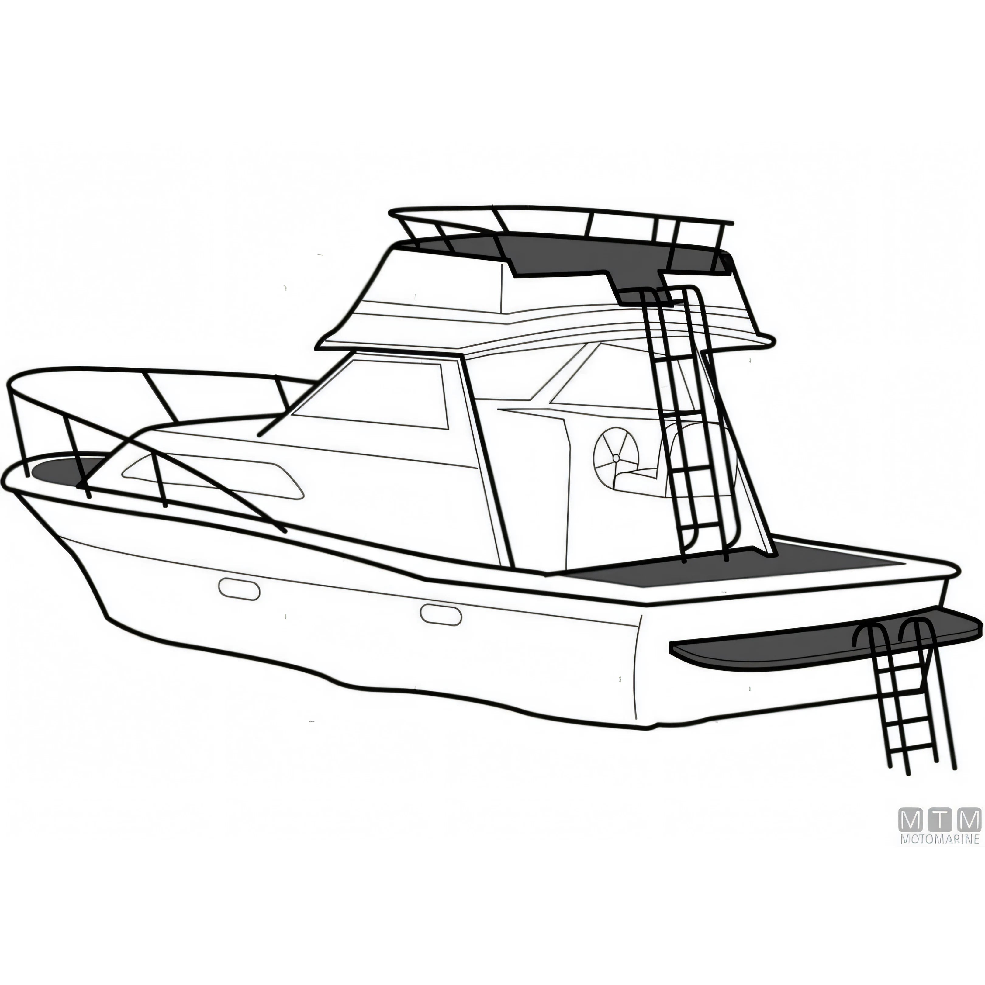 Motomarine piastra antiscivolo TBS21 — vista 2